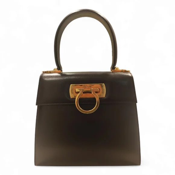Salvatore Ferragamo Leather Handbag - Picture 1 of 9